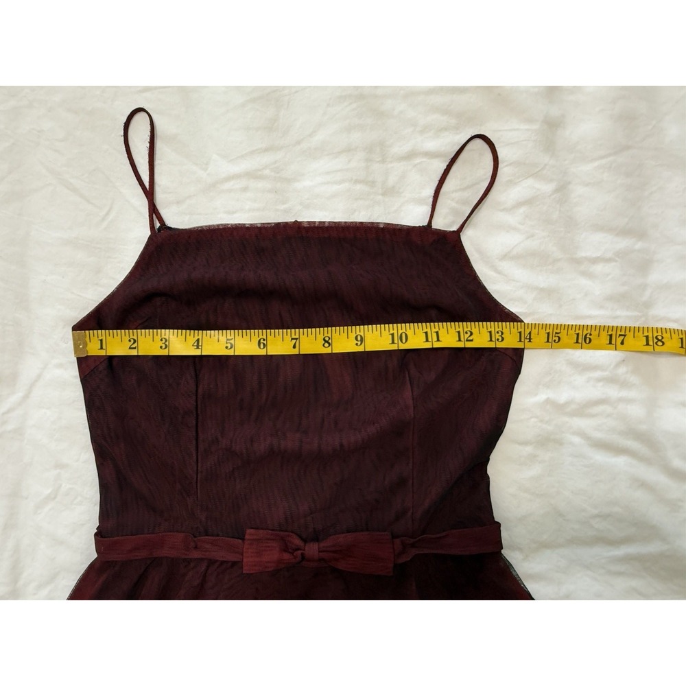 Cache VTG 90s Y2K Dress Tulle Mesh Dark Romantic Goth Vamp Fairy Whimsi SM READ - Picture 8 of 16